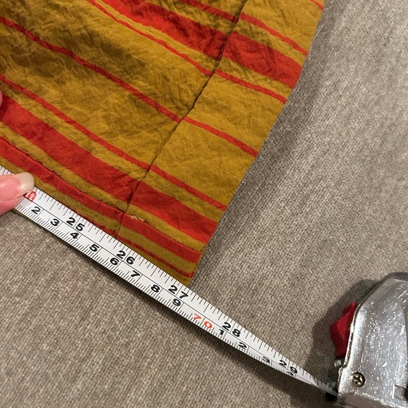 Momoni women’s stripe cotton pleated trousers - Picture 6 of 6